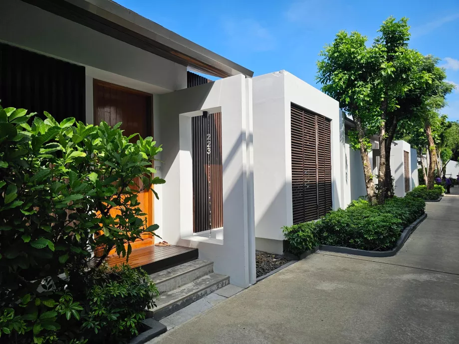 Ingressi alle ville private con piscina