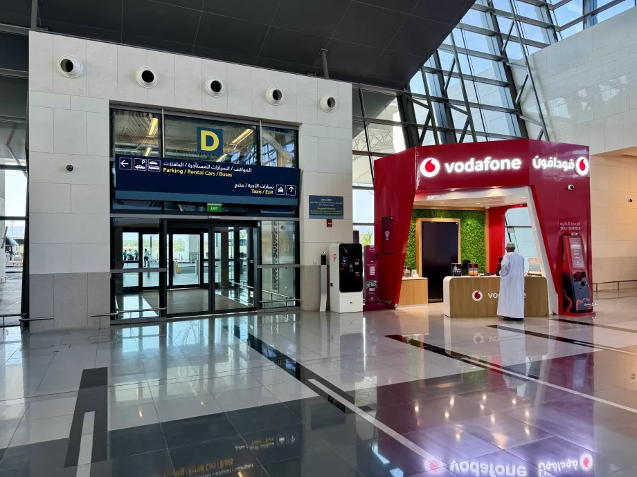 Carte SIM all'aeroporto di Salalah SLL