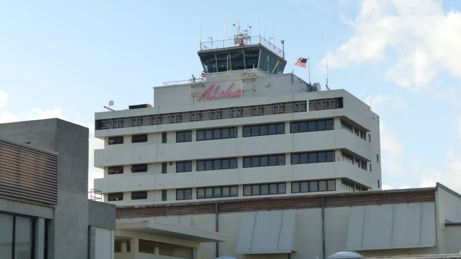 arrivo dall'aeroporto di Honolulu