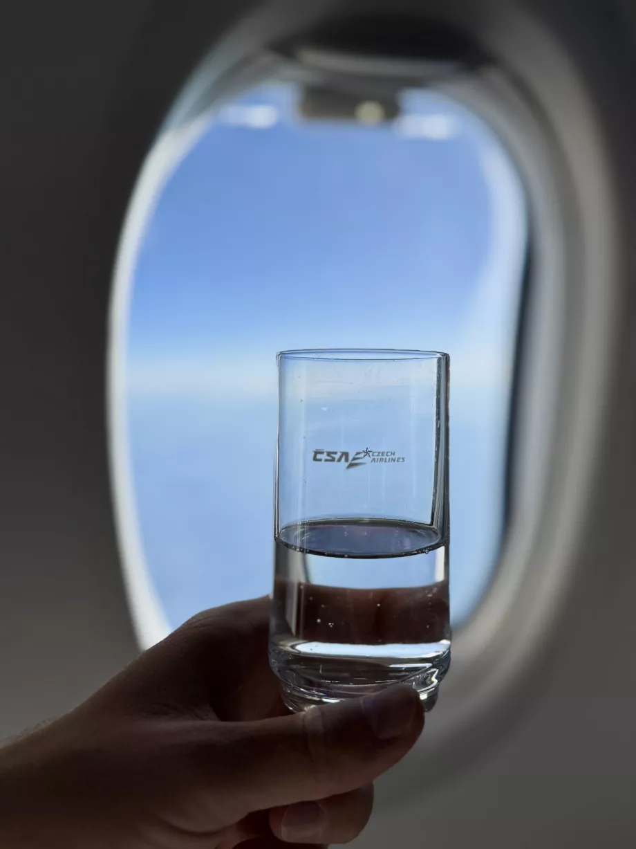 Vetro retrò della Czech Airlines