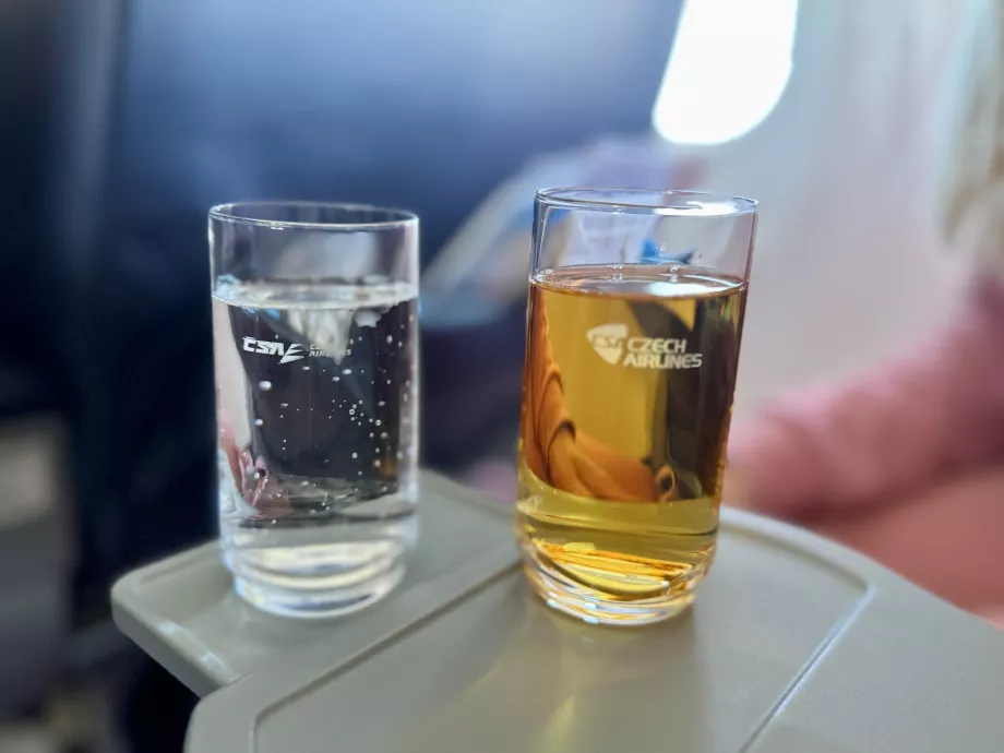 Bicchieri di vetro Czech Airlines