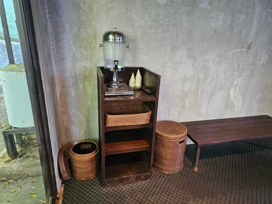 Acqua gratuita in palestra