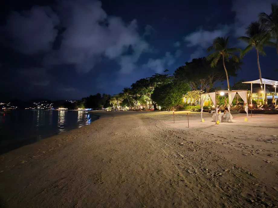 Notte Chaweng, parte nord