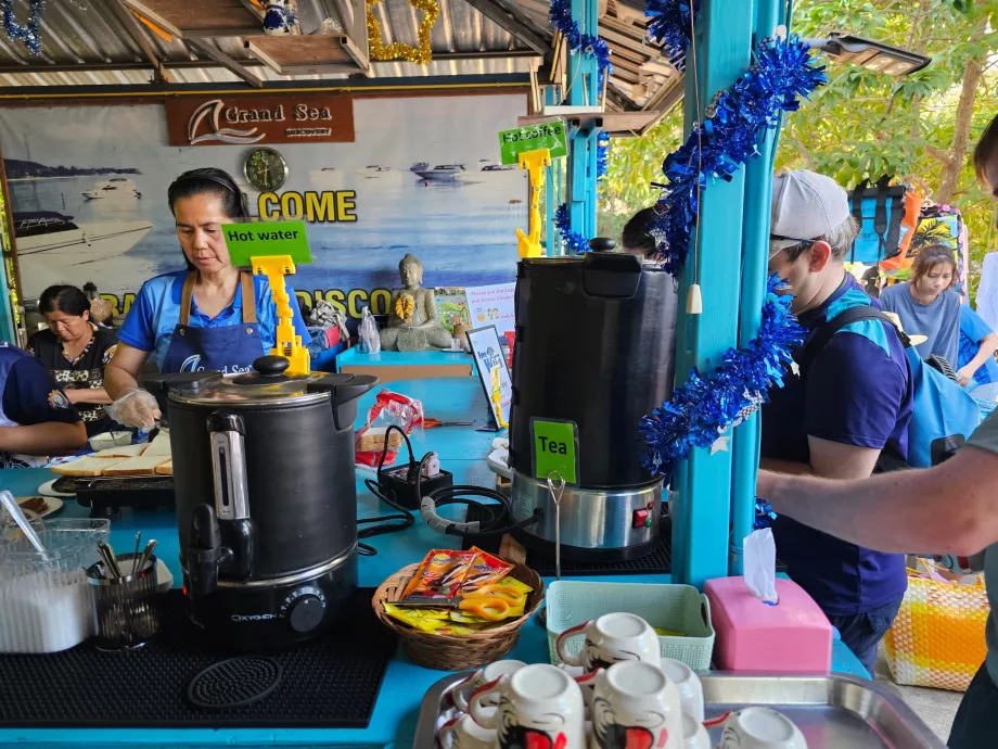 Colazione leggera gratuita prima della partenza