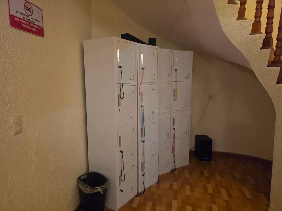 Armadietti per i bagagli