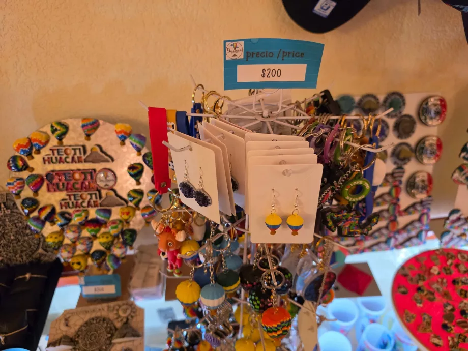 Vendita di souvenir