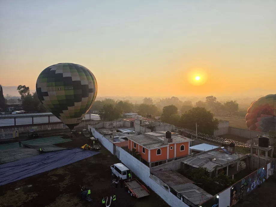 Partenza dopo l'alba