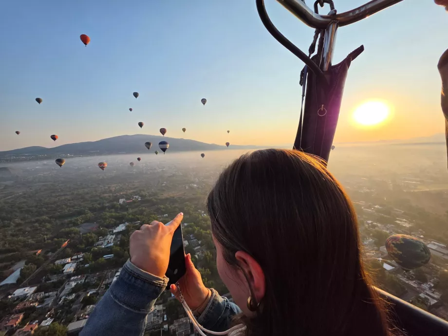Volo in mongolfiera
