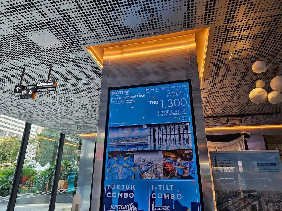 King Power Mahanakhon - listino prezzi 2027