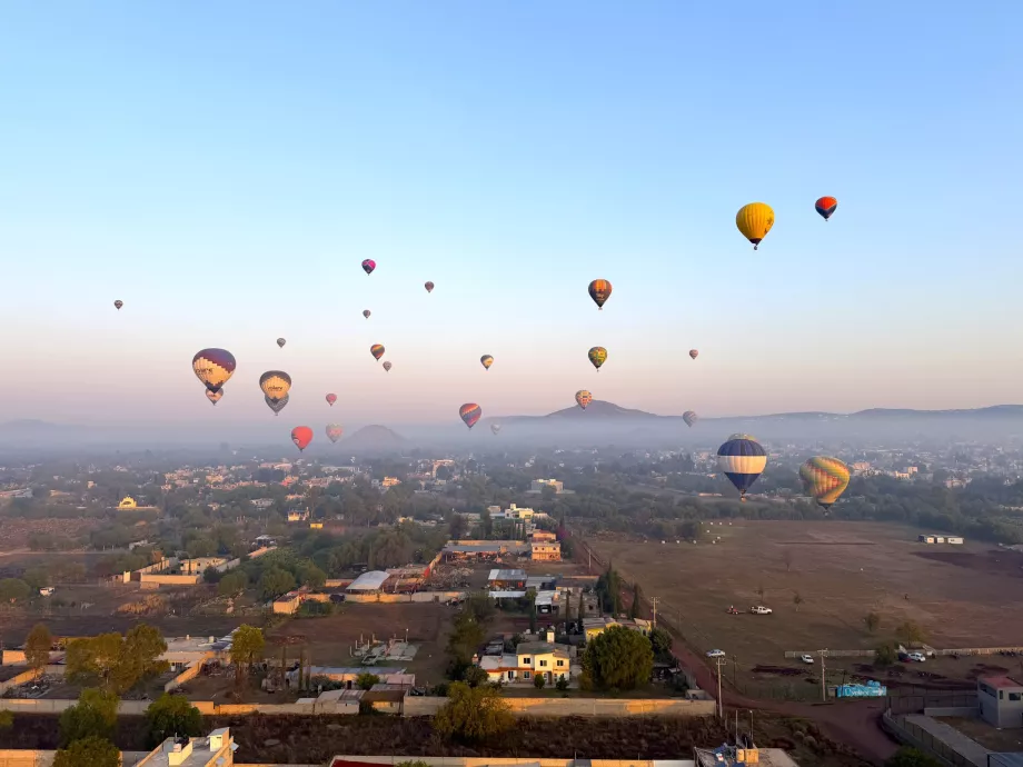 Volo in mongolfiera