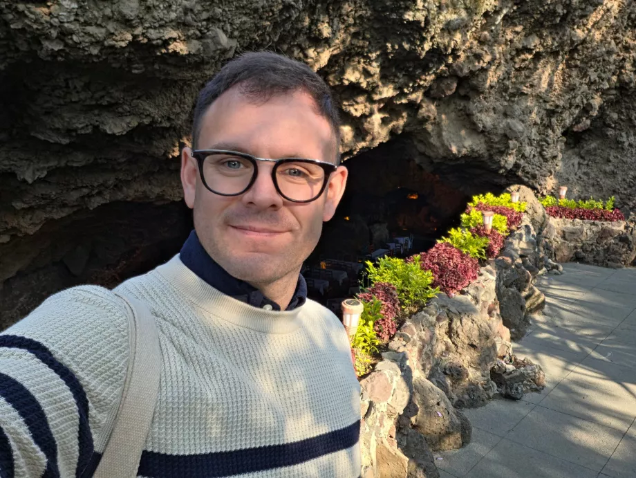 I al ristorante La Gruta
