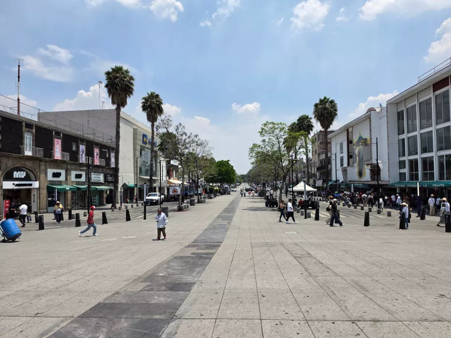 Zona pedonale Calzada de Guadalupe