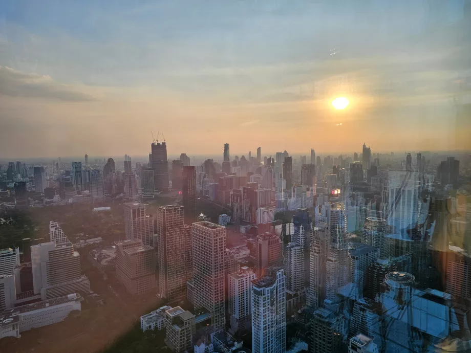 Akara Sky Hanuman - vista su Bangkok