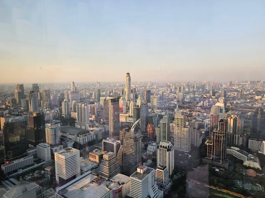 Akara Sky Hanuman - vista su Bangkok