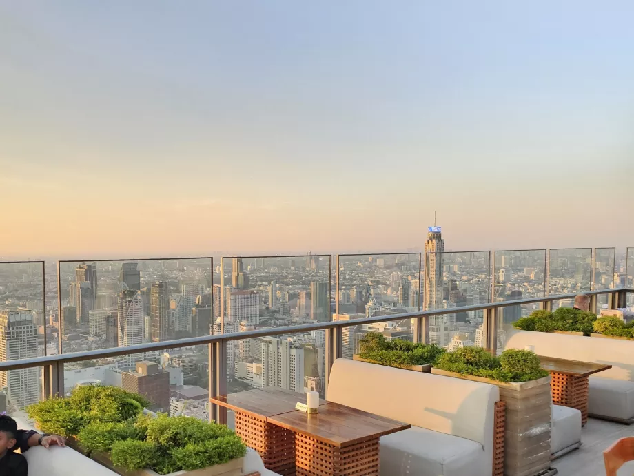Akara Sky Hanuman - vista su Bangkok