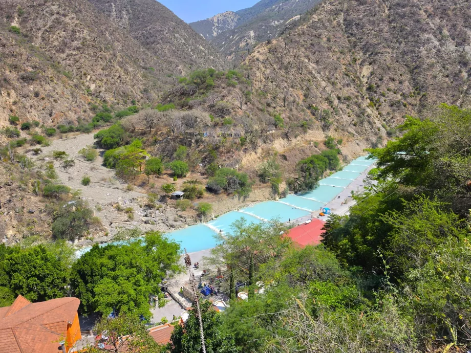 Vista del fiume dall'alto