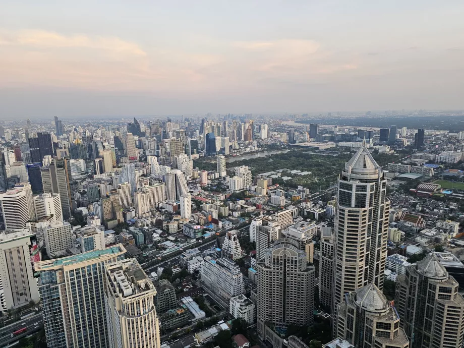 Akara Sky Hanuman - vista su Bangkok