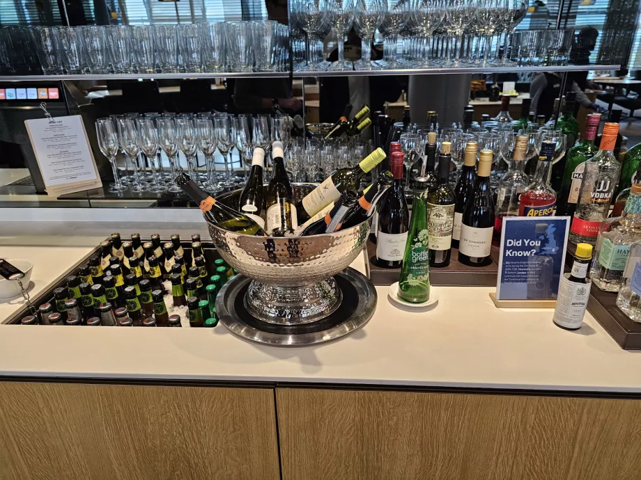 Offerta di bevande alcoliche