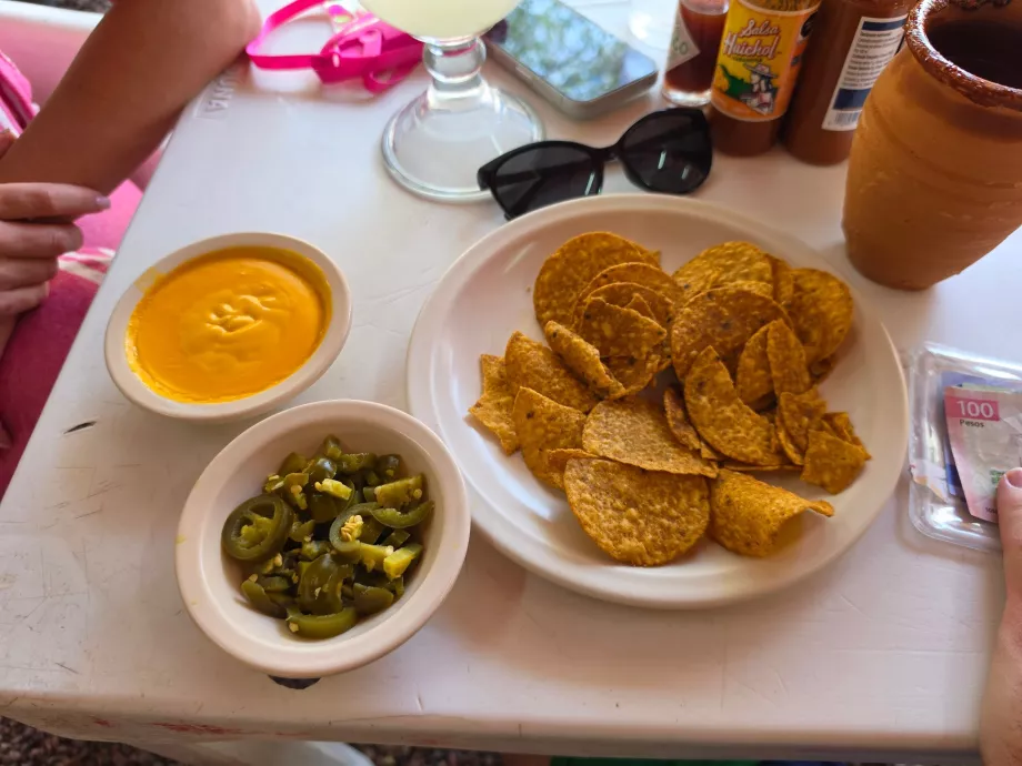Il nostro spuntino - nachos