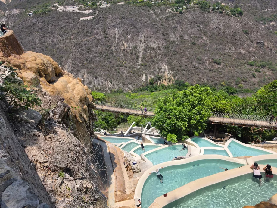 Piscine a cascata Tolantongo
