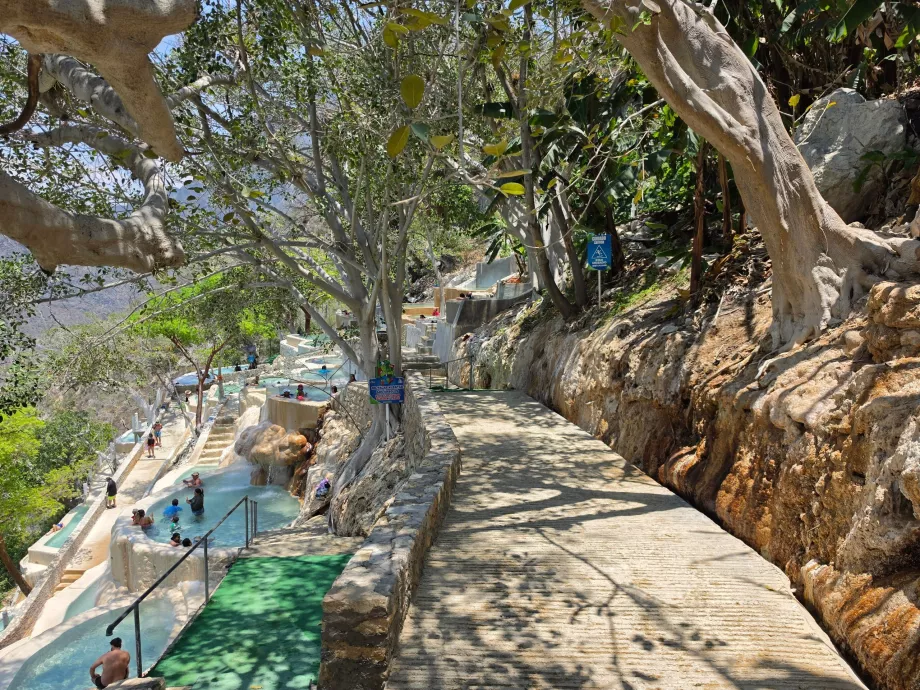 Piscine a cascata Tolantongo