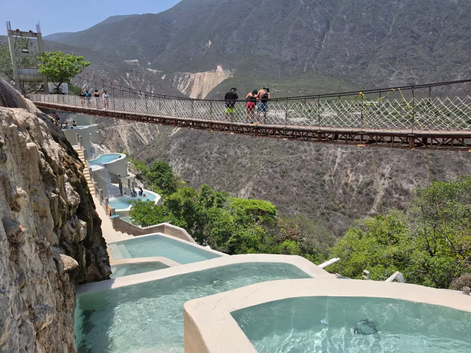 Piscine a cascata Tolantongo