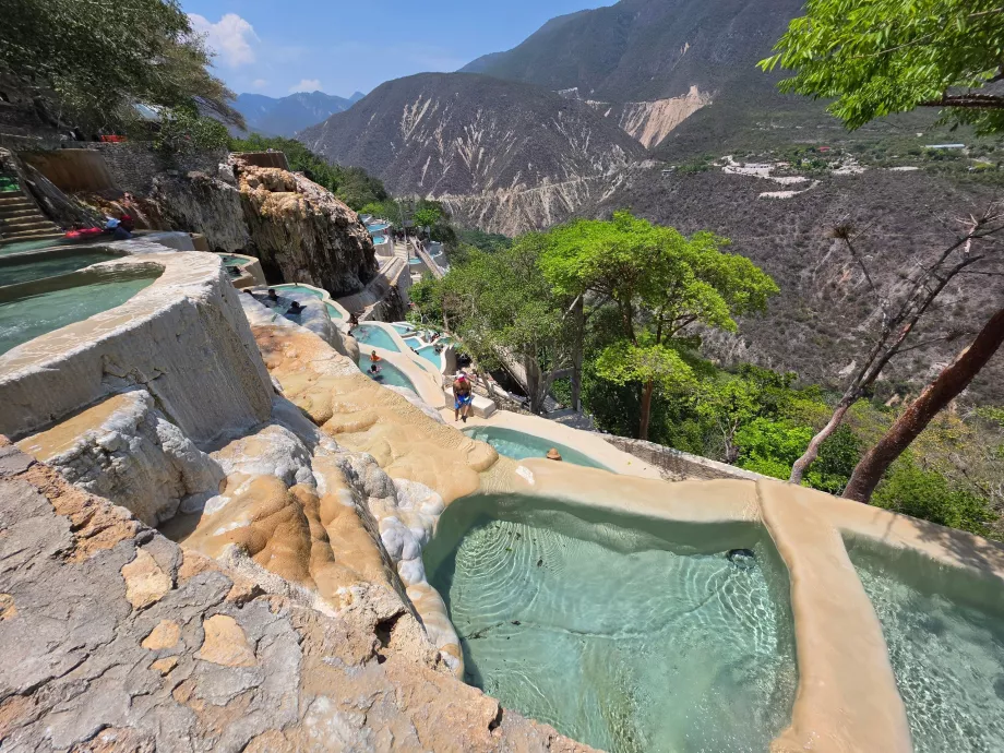 Piscine a cascata Tolantongo