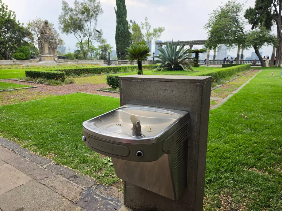 Castello di Chapultepec, acqua potabile
