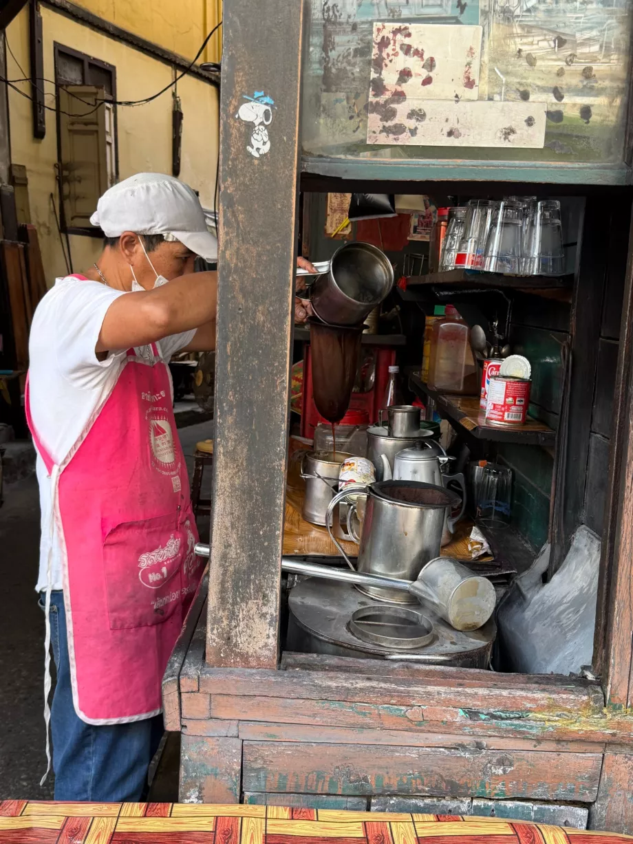 Go Café, preparazione del caffè
