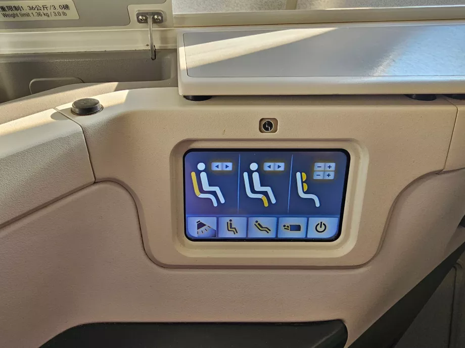 Controllo del posizionamento del sedile