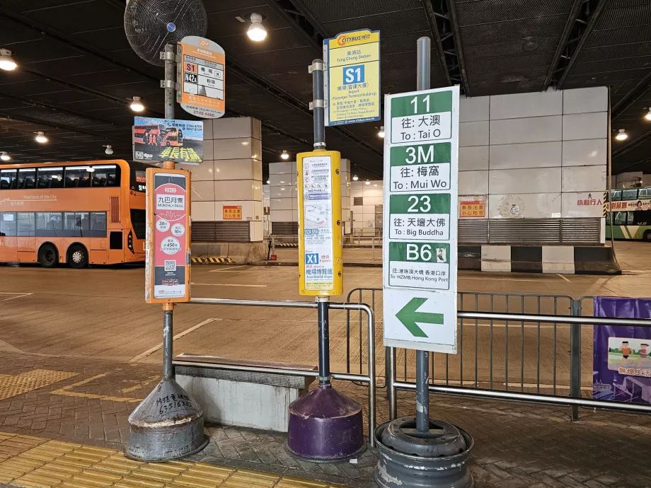 Fermata dell'autobus S1, Tung Chung
