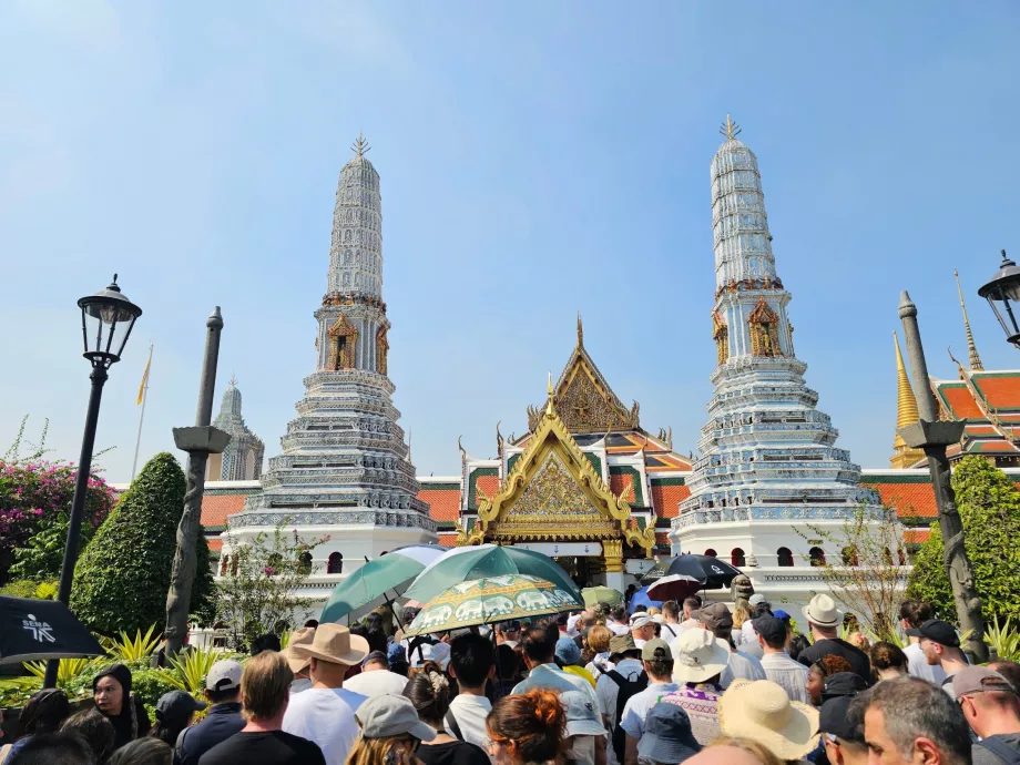 Grand Palace, folla di persone