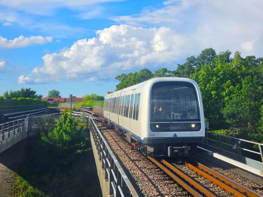 La metropolitana senza conducente di Copenaghen
