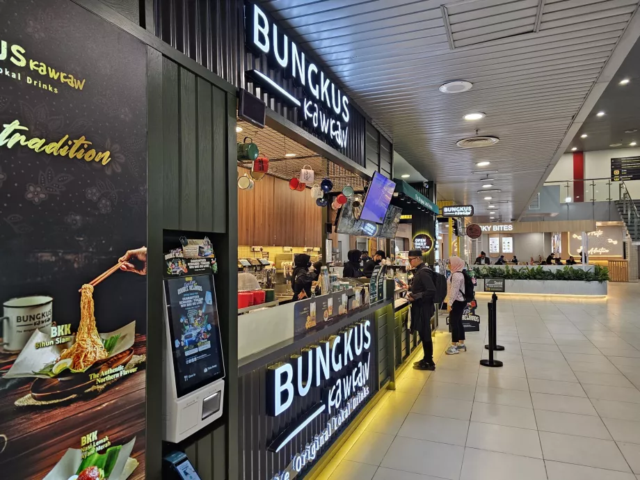 Fast food locale, area pubblica