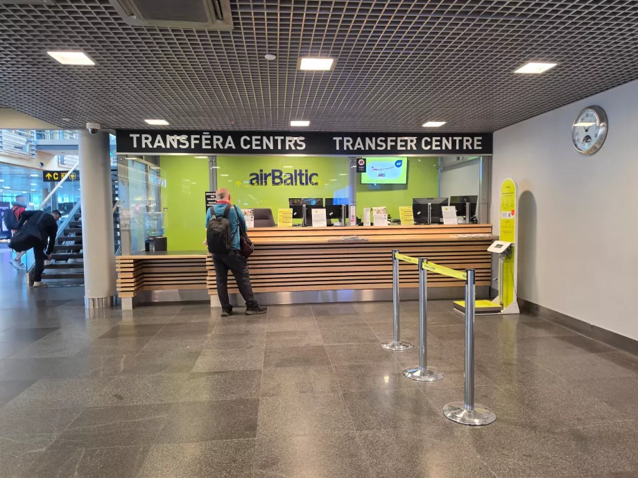 Sportello trasferimenti AirBaltic