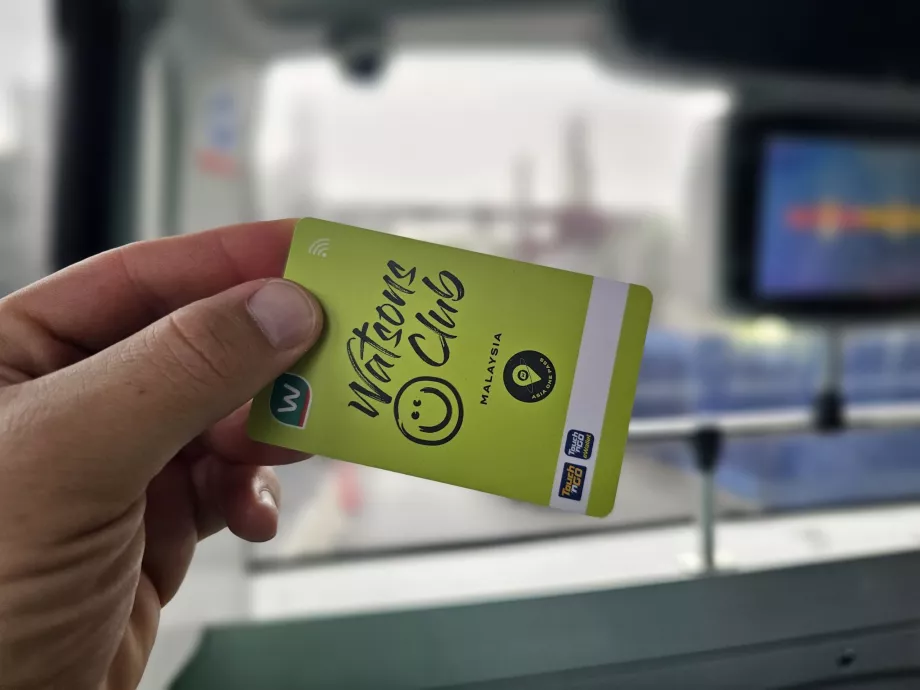 Carta Touch-n-Go di Watsons