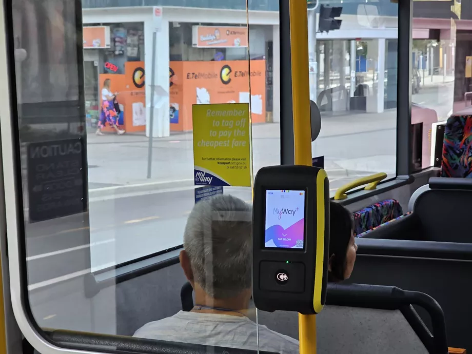 Convalidatore per biglietti dell'autobus