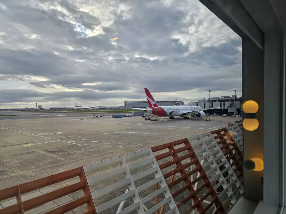 Vista del campo di volo