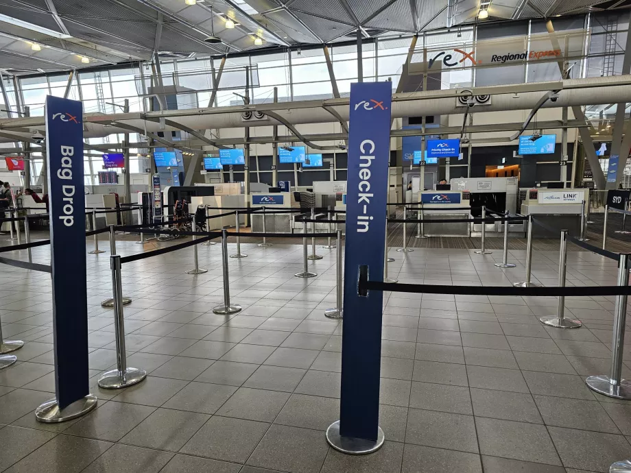 Check-in Rex Airlines