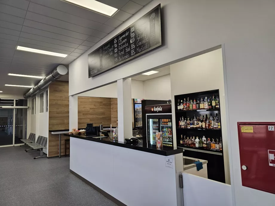 Bar dopo il controllo di sicurezza