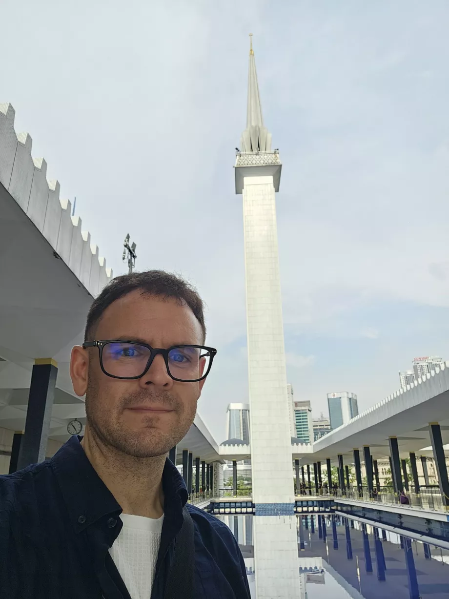 Io alla Moschea Nazionale