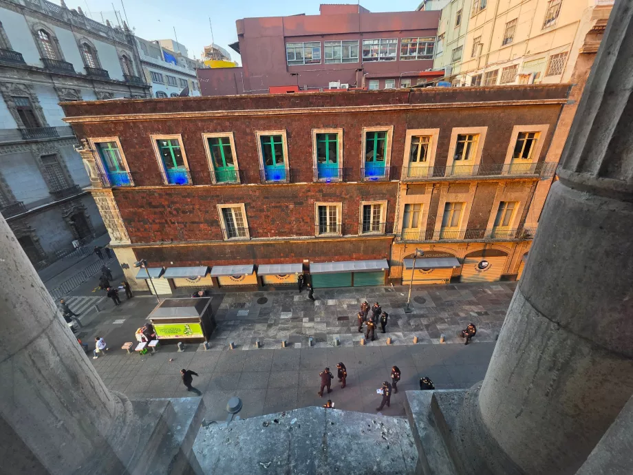 La vista dalla nostra camera