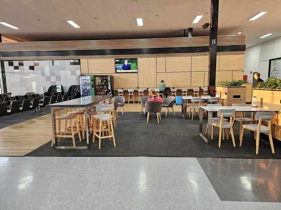 Sala d'attesa nel terminal