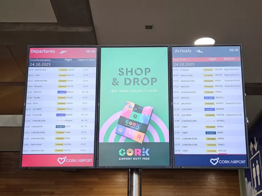 Arrivi e partenze - schede