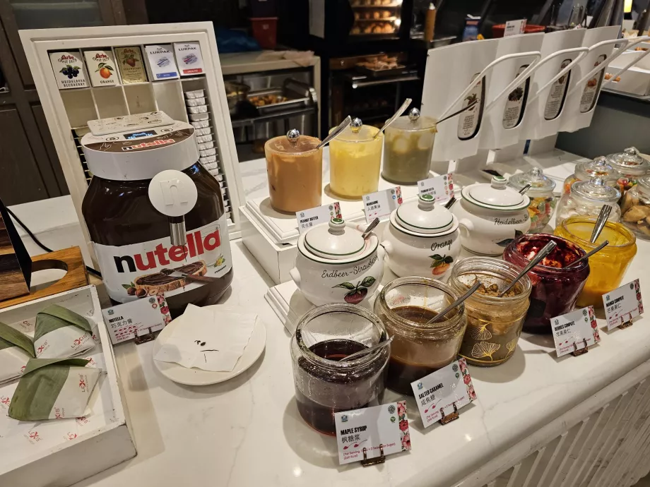 Marmellate, miele e nutella