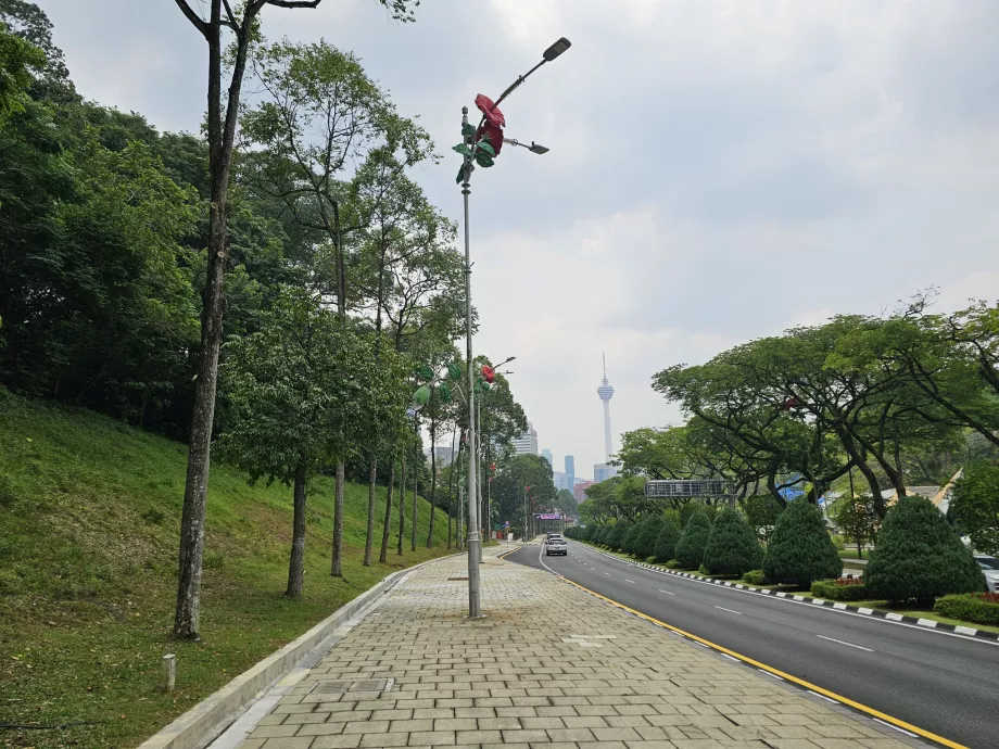 La strada per il National Memorial