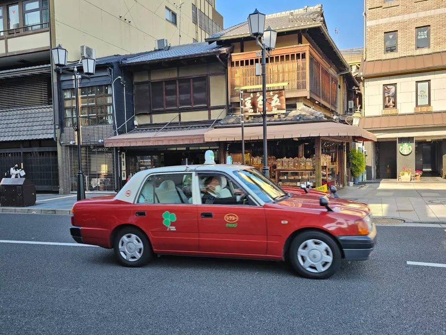 Taxi a Kyoto