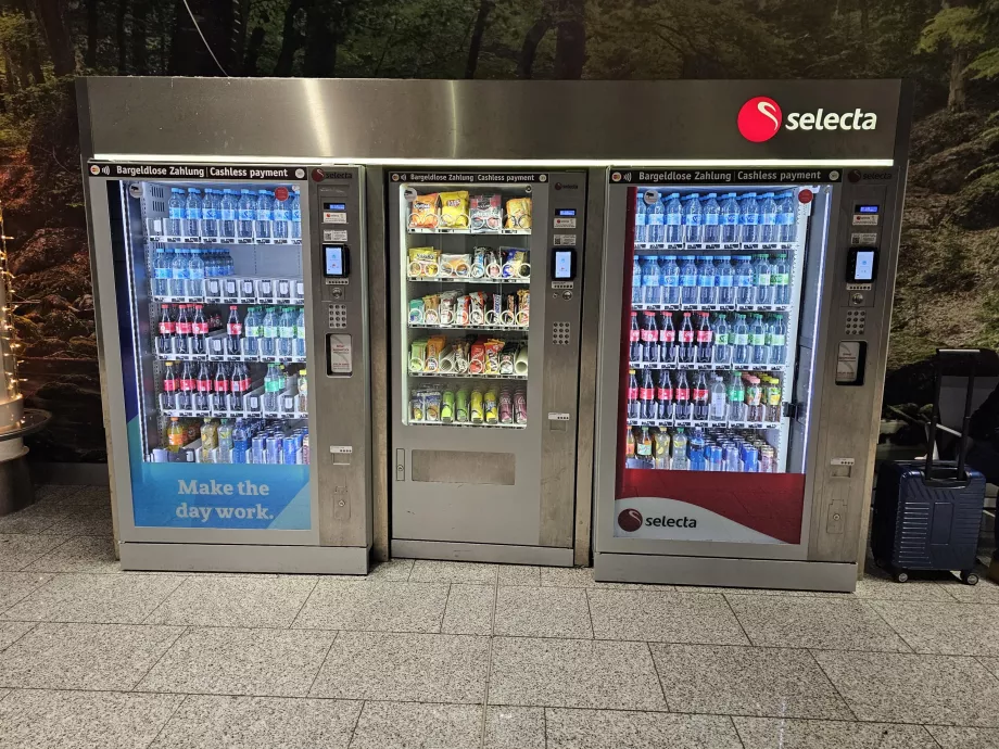 Macchine Selecta all'aeroporto di Francoforte