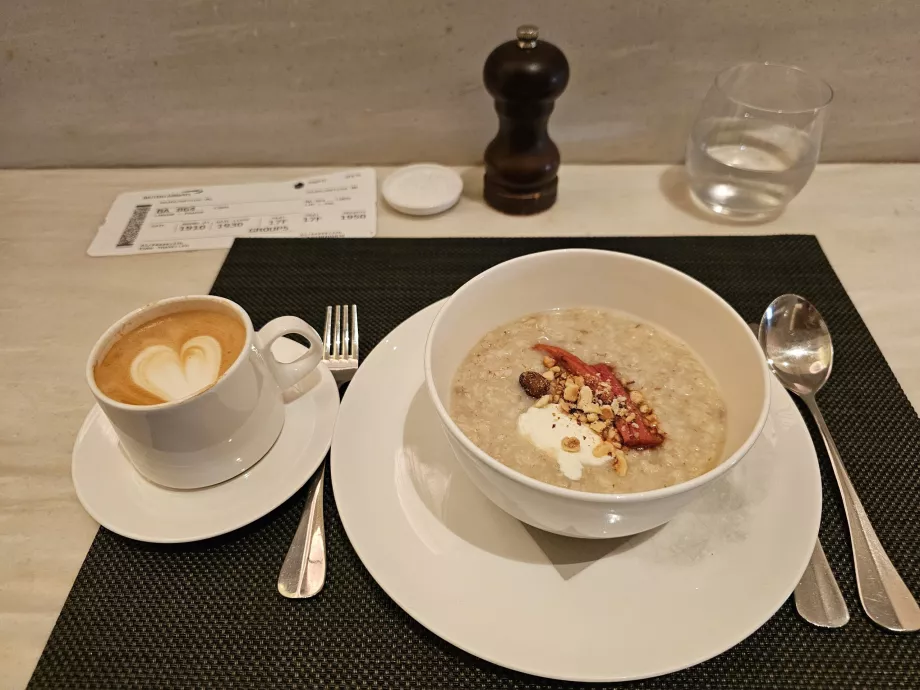 Porridge al ristorante