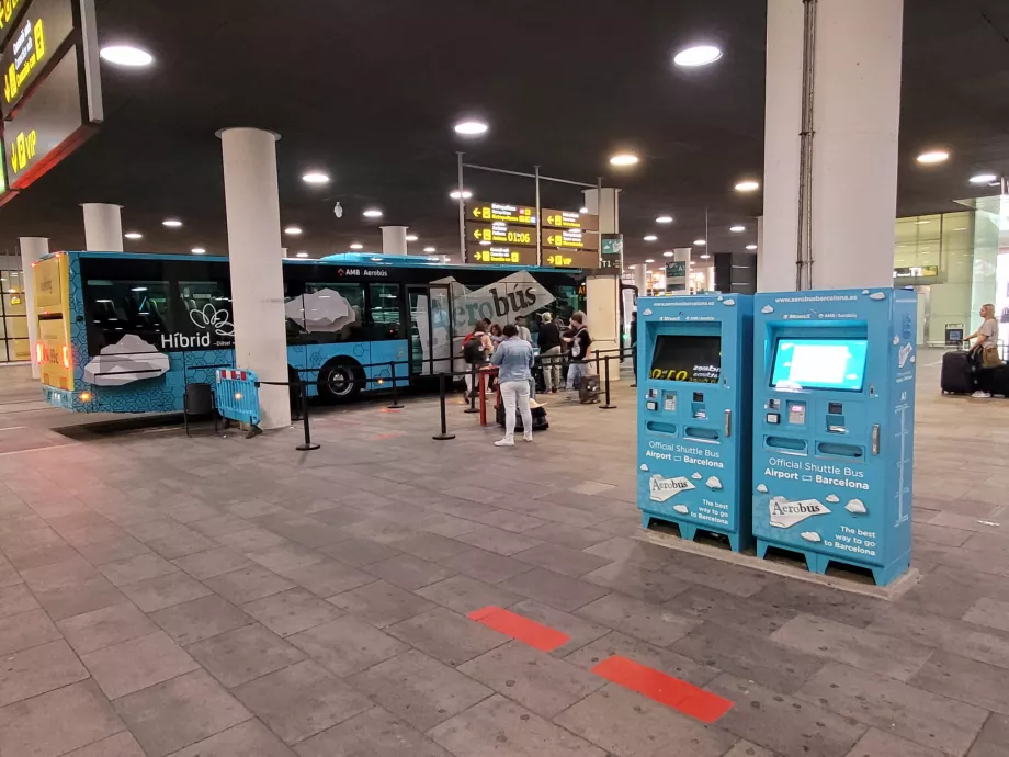 Fermata dell'Aerobus al Terminal 1